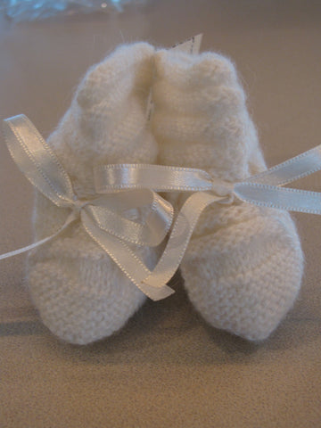 Alpaca Baby Booties