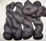 85% Alpaca, 15% Nylon – Dark Silver-Grey Yarn