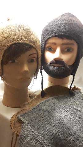 100% Alpaca Earflap Hats