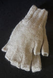 100% Alpaca-Fingerless Gloves