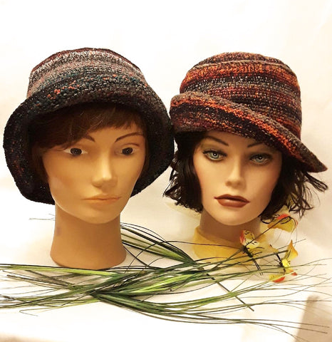 Hand Crocheted Alpaca Yarn Hat